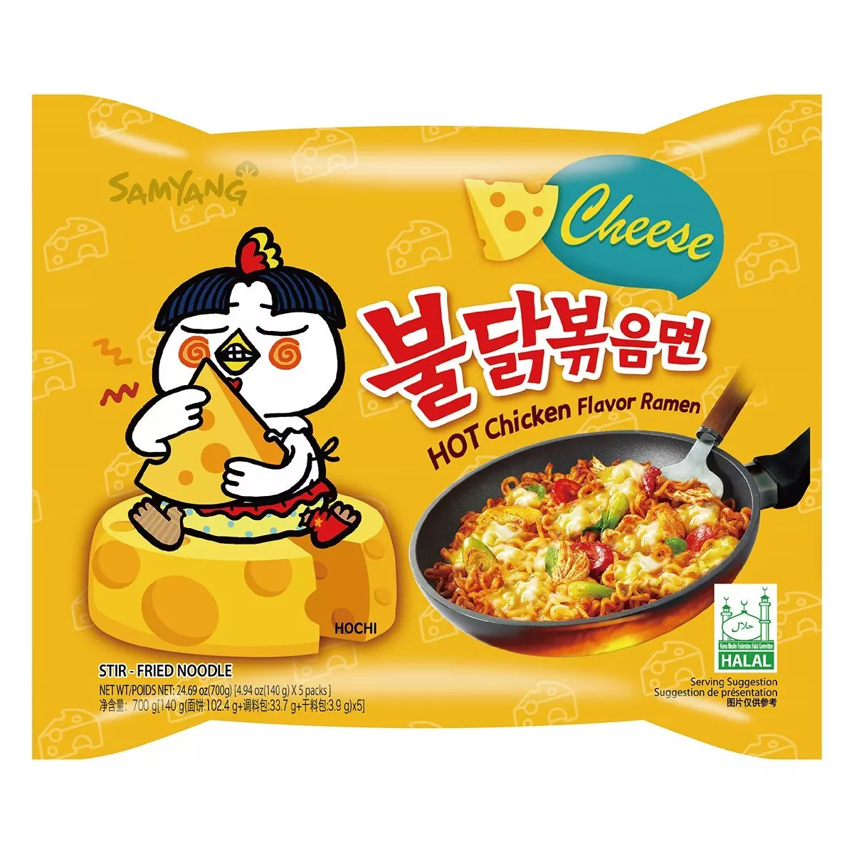SAMYANG BULDAK CHEESE 140G 