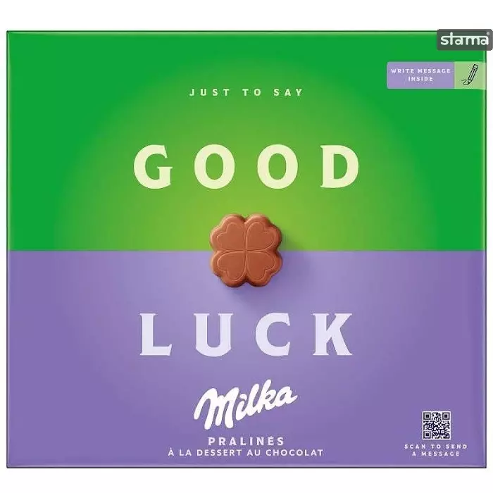 MILKA ALL THE BEST PRALINES CHOCOLATE DESSERT 110G