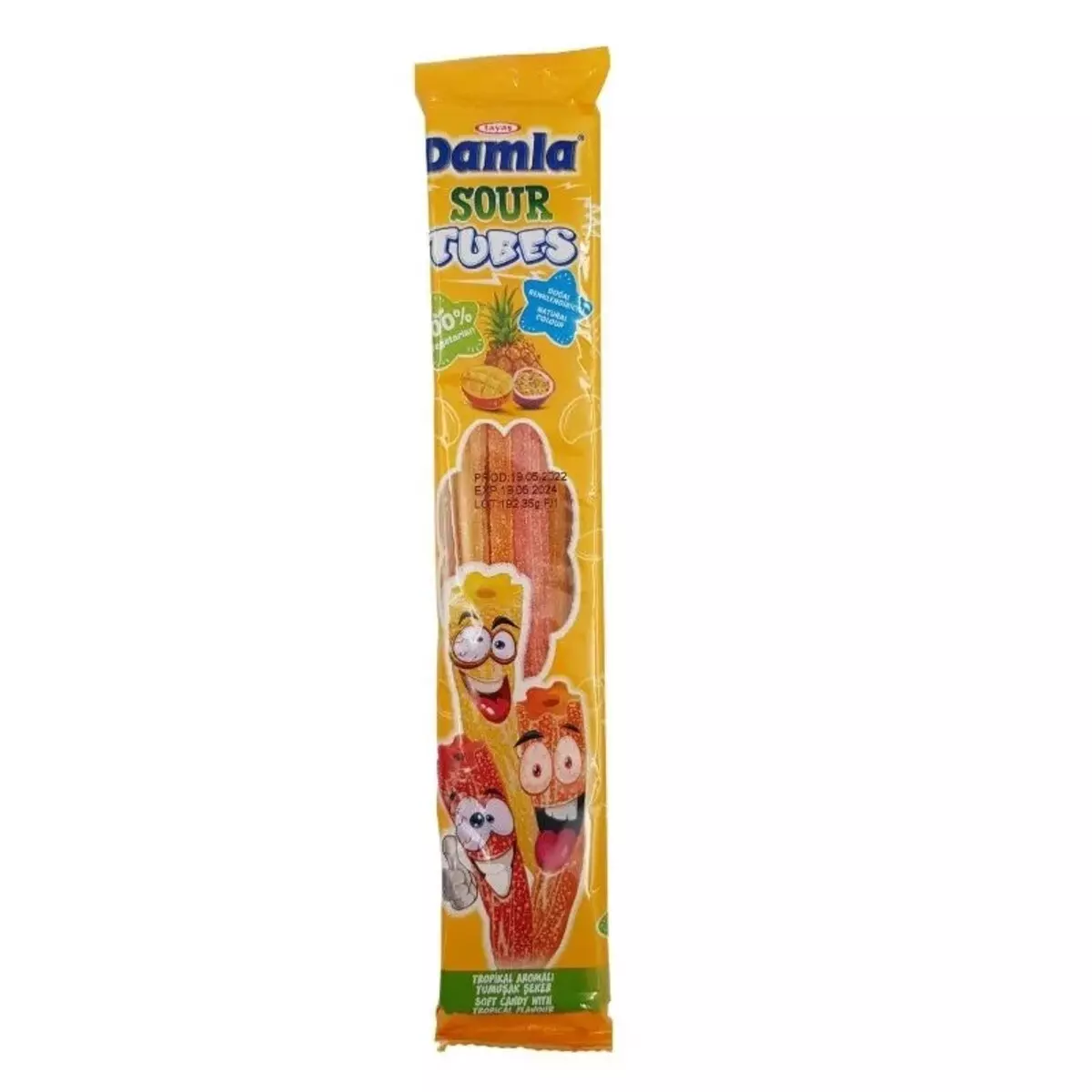 DAMLA SOUR TUBES TROPICAL 30G  