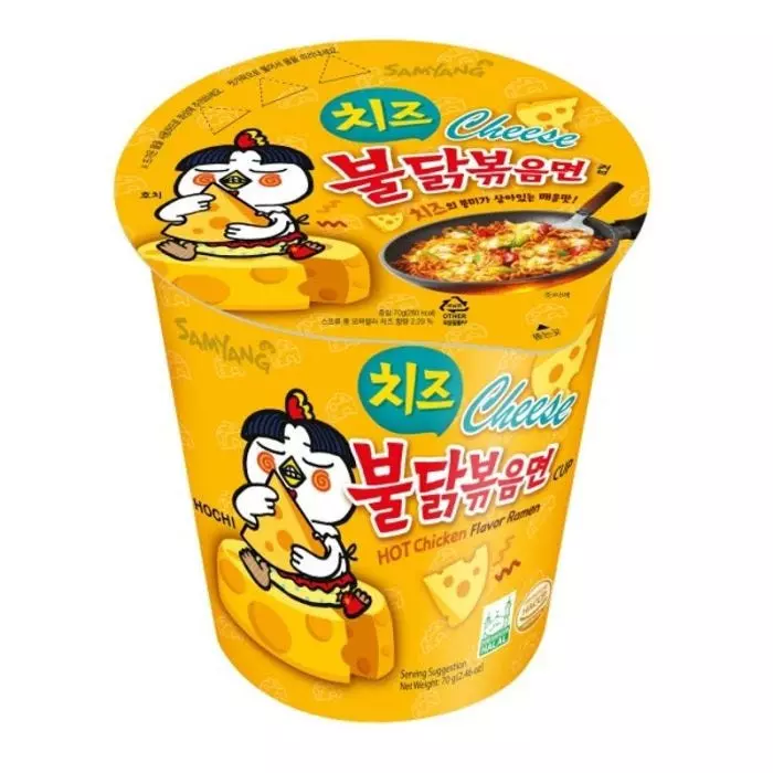 SAMYANG HOT CHICKEN RAMEN CHEESE 70 G
