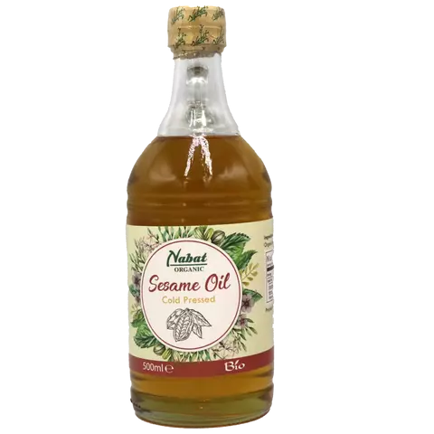 NABAT ORGANIC SESAME OIL 500 ML 