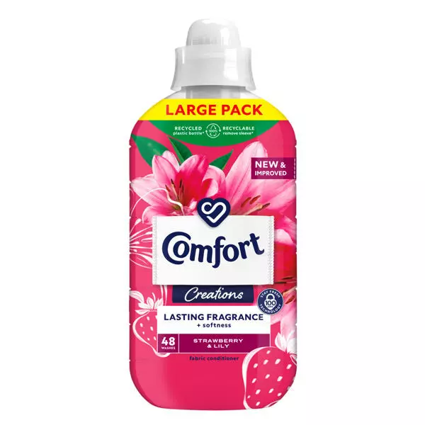 COMFORT FABRIC CONDITIONER STRAWBERRY&LILY 1440 ML