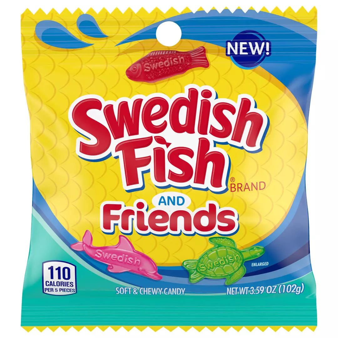 SWEDISH FISH & FRIENDS 102G