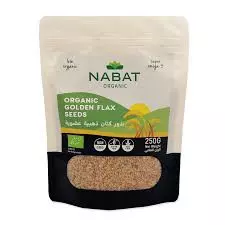 NABAT ORGANIC GOLDEN FLAX SEEDS 250 G