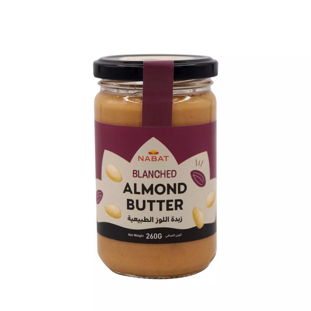NABAT BLANCHED ALMOND BUTTER 260 G