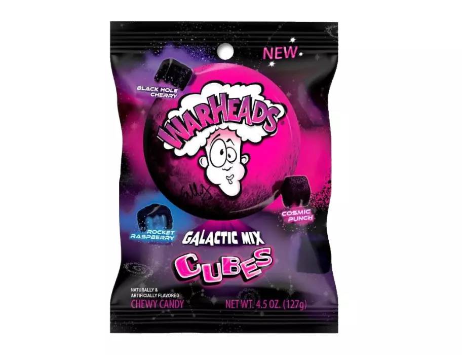 WARHEADS GALACTIC CUBES 127G