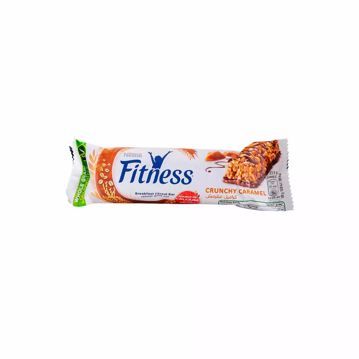 FITNESS CRUNCHY CARAMEL BAR CEREAL 23.5G
