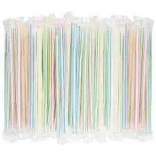 UPM WRAPPED COLORED STRAWS *200