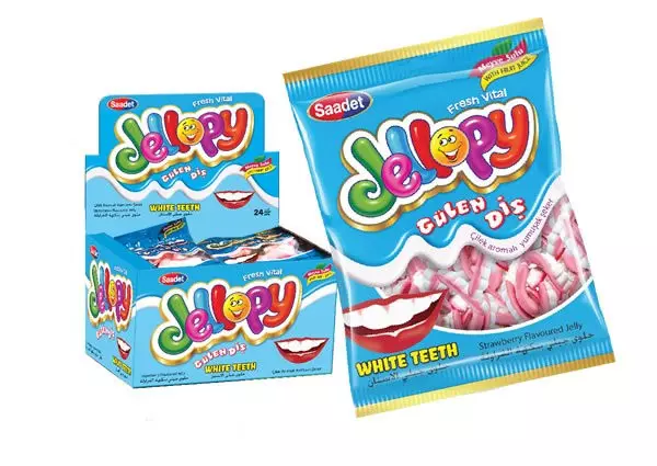 SAADET JELLOPY WHITE TEETH 15 G