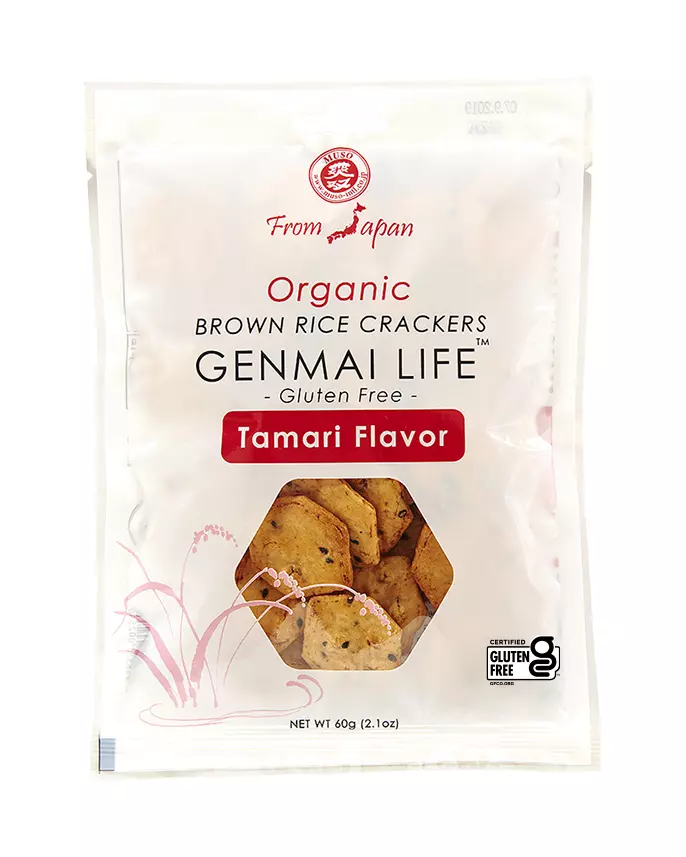 MUSO ORGANIC CRACKERS TAMARI FLAVOR 60G 