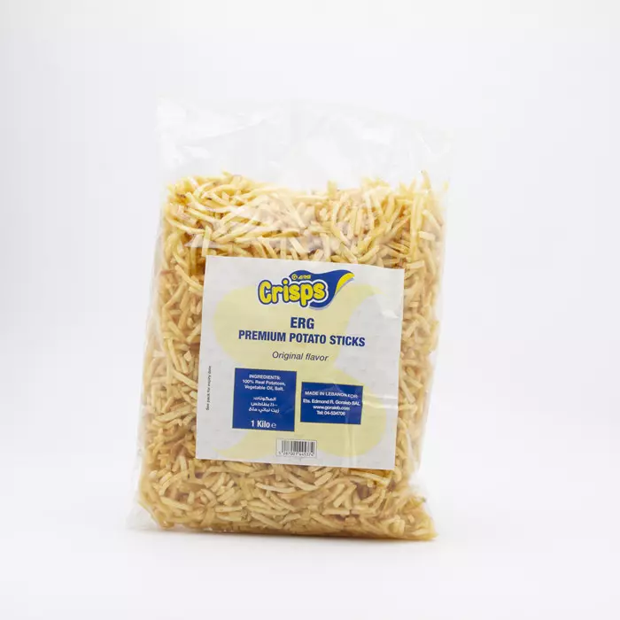 ERG PREMIUM POTATO STICKS BAG 1 KILO