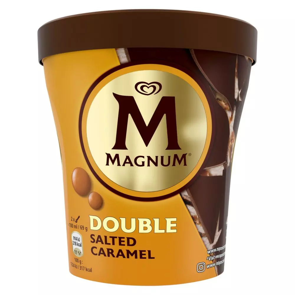 MAGNUM DOUBLE SALTED CARAMEL TUB 440 ML