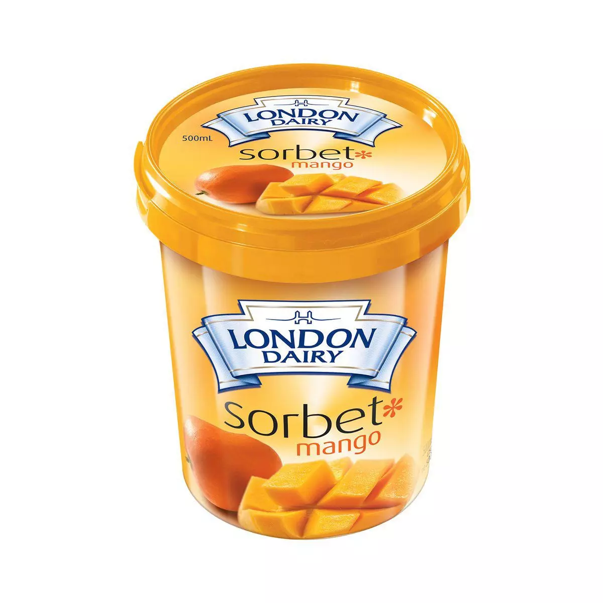LONDON DAIRY TUB MANGO 500ML  