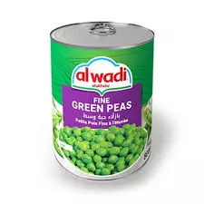 ALWADI ALAKHDAR GREEN PEAS 800 G