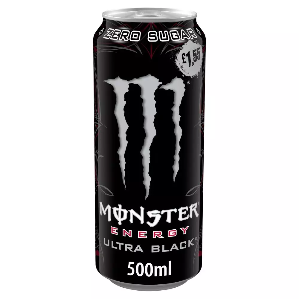 MONSTER ULTRA BLACK 500ML 