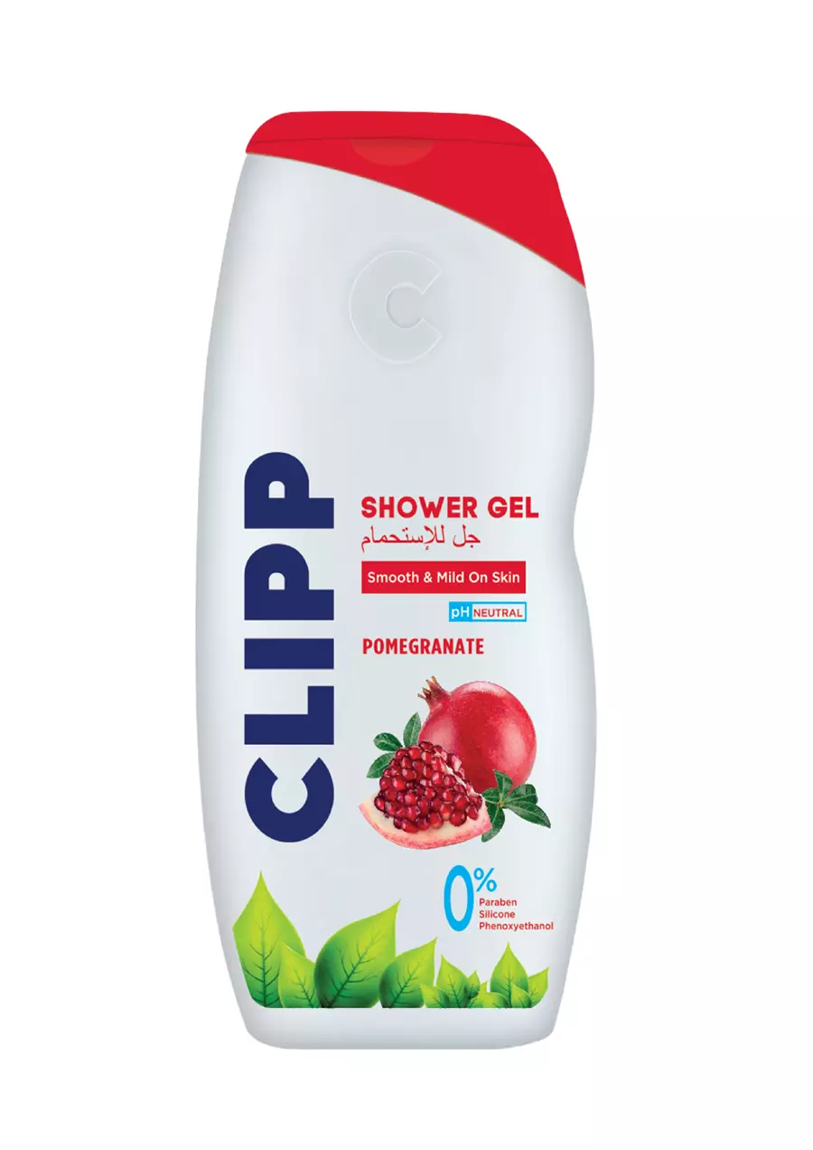 CLIPP SHOWER GEL POMEGRANATE 750 ML