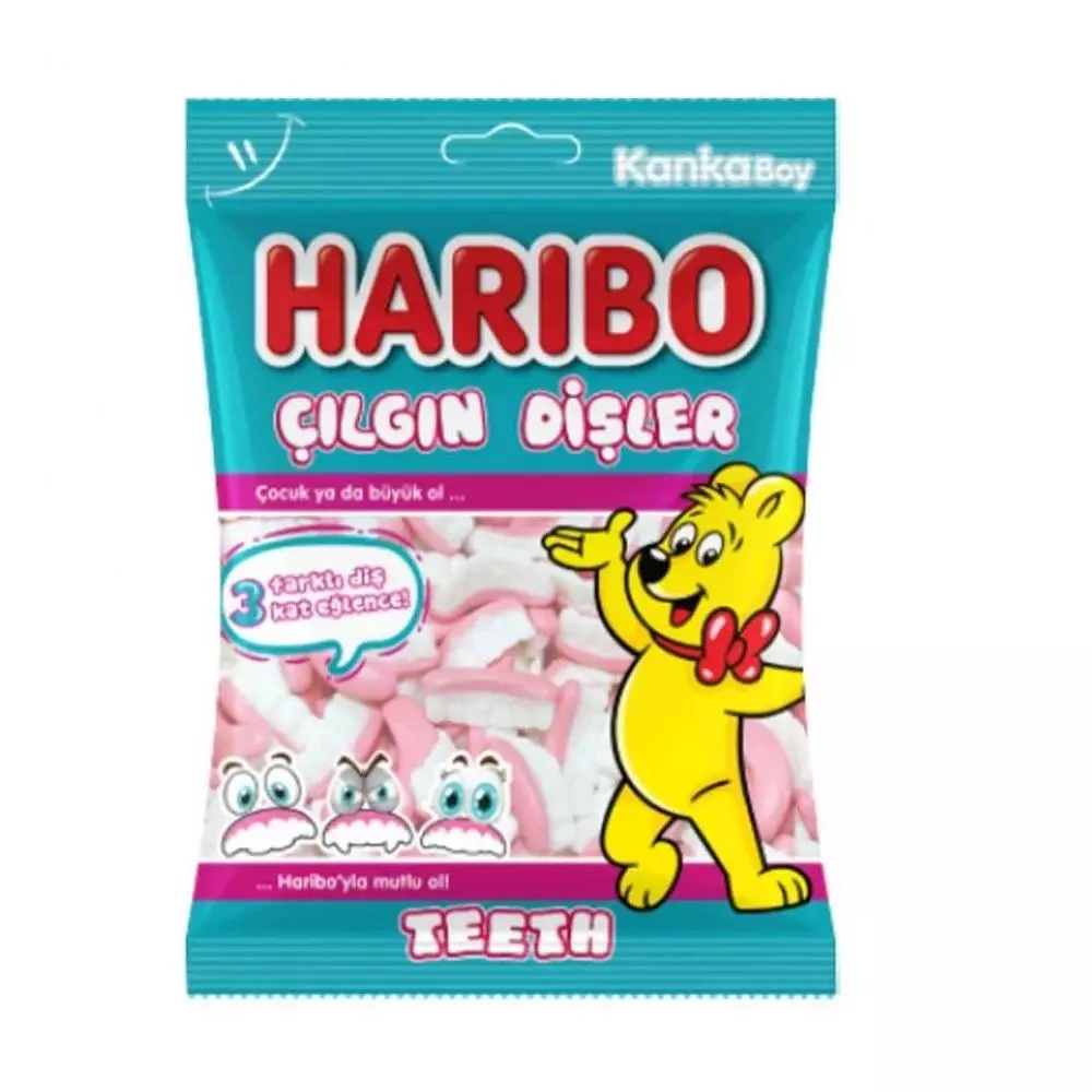 HARIBO TEETH 80G  