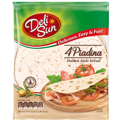 DELISUN 4 PIADINA ITALIAN BREAD 320G 