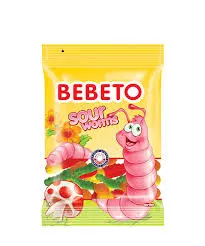 BEBETO SOUR WORMS 18G