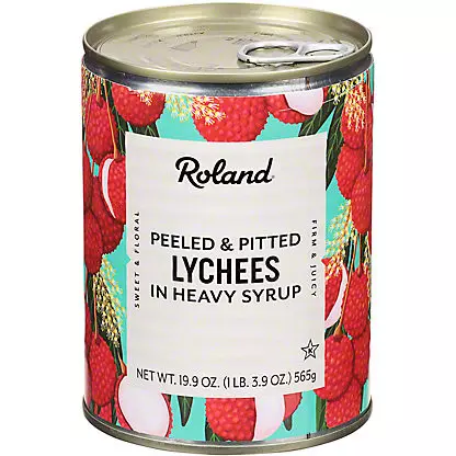 ROLAND WHOLE LYCHEES 565G 