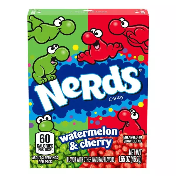 NERDS WATERMELON & CHERRY CANDY 46.7 G
