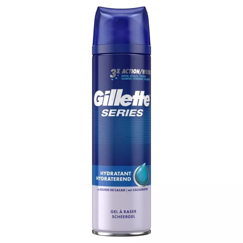 GILLETTE SHAVING GEL SERIES 200ML  