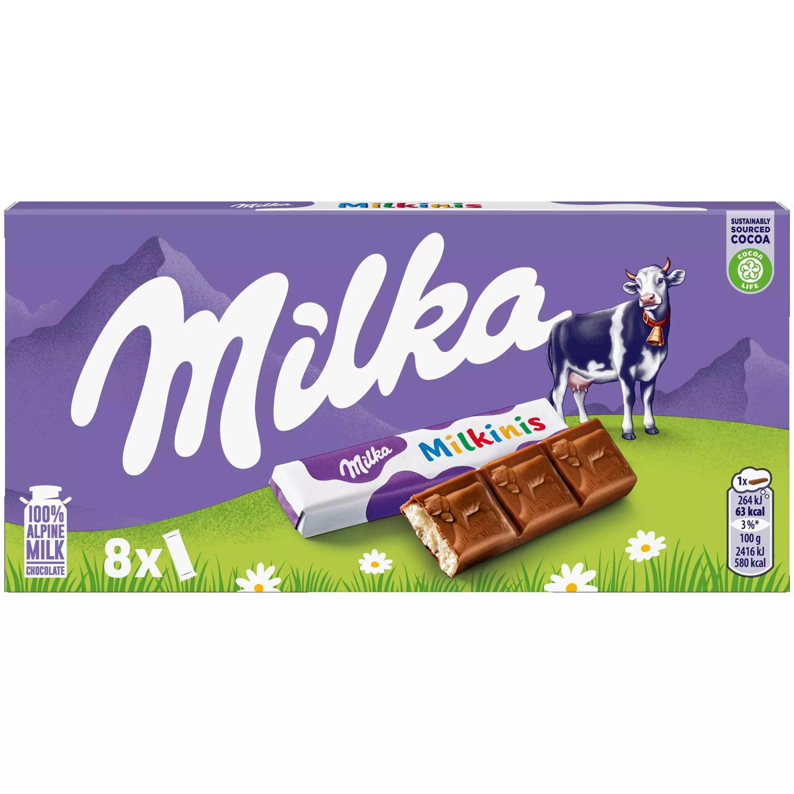 MILKA MILKINIS*8 87.5 G