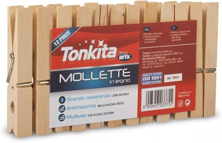 TONKITA WOODEN PEGS *12PCS 