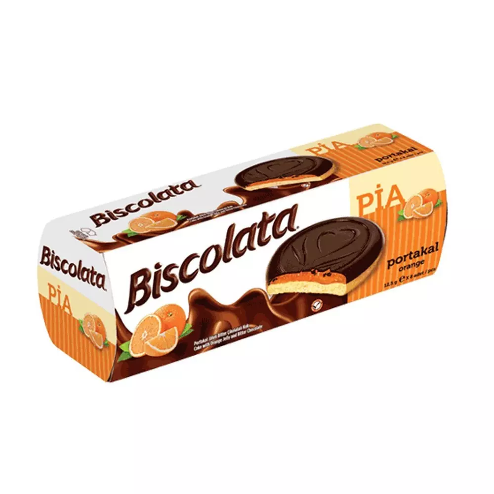 BISCOLATA PIA ORANGE 100G 