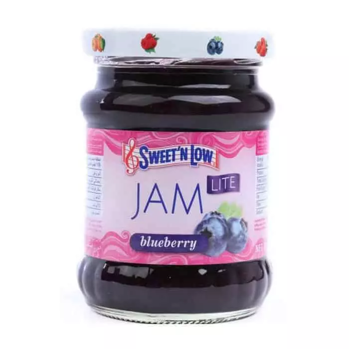 SWEETN LOW JAM BLUEBERRY LIGHT 250 G