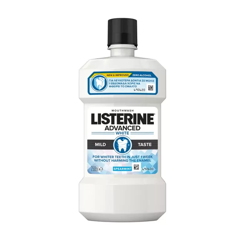 LISTERINE ADVANCE WHITE 250ML