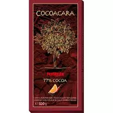 COCOACARA DARK CHOCOLATE 77% COCOA ORANGE&CHILI