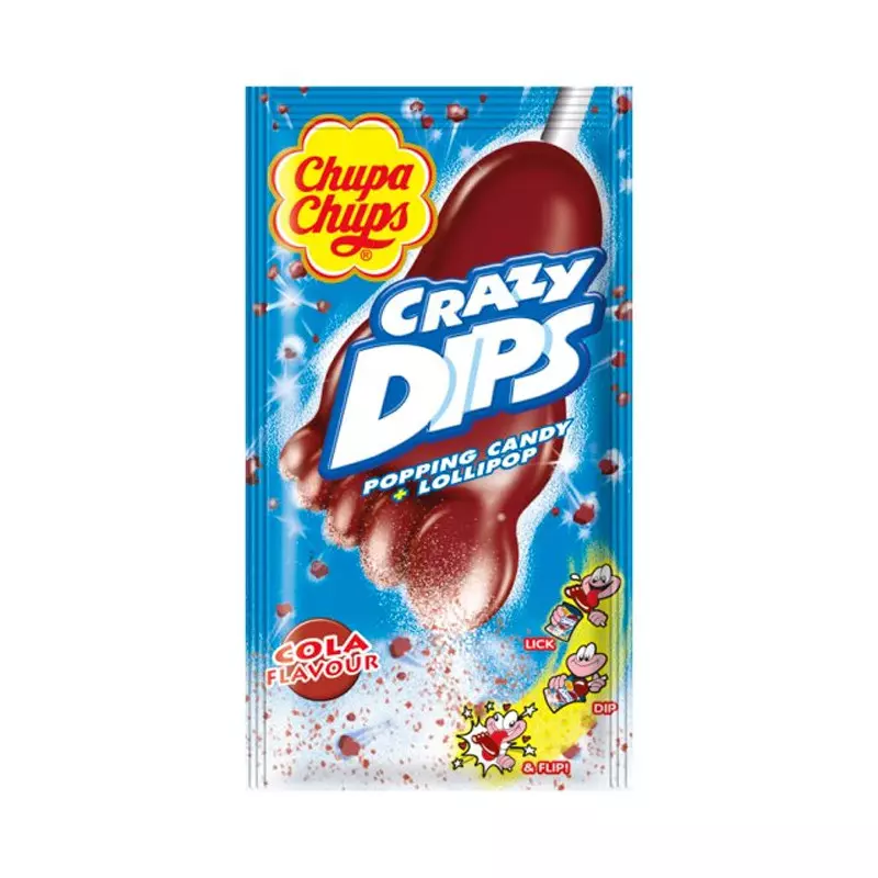 CHUPA CHUPS CRAZY DIPS COLA 14G 