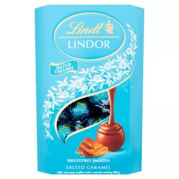 LINDT LINDOR SALTED CARAMEL 200 G