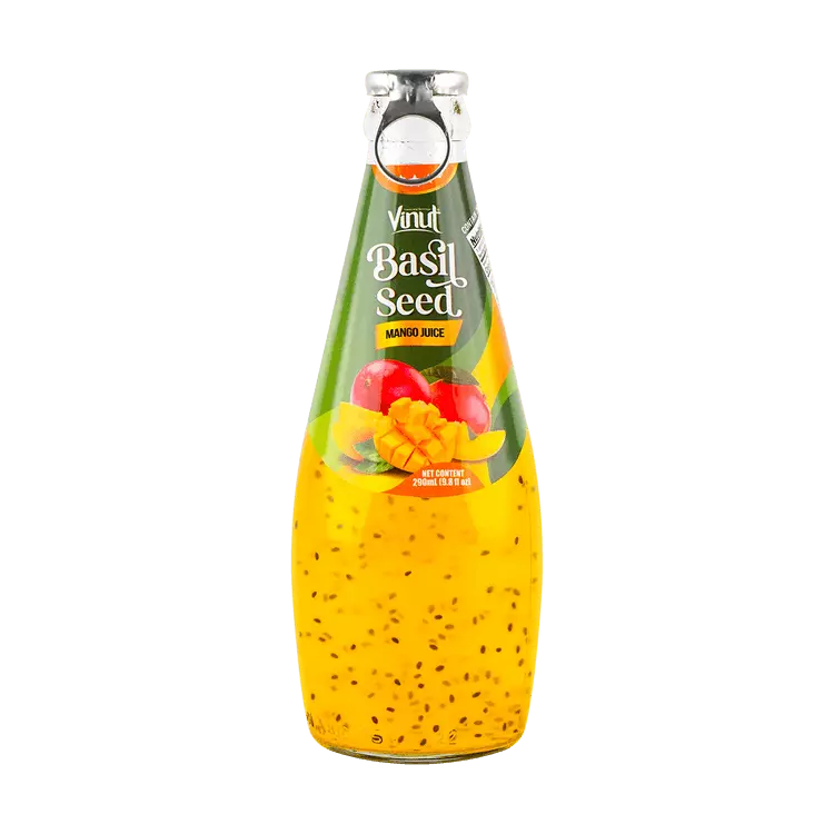 VINUT BASIL SEED MANGO JUICE 290ML