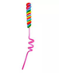 COCCOCANDY TWIST STRAW LOLLIPOP 30G