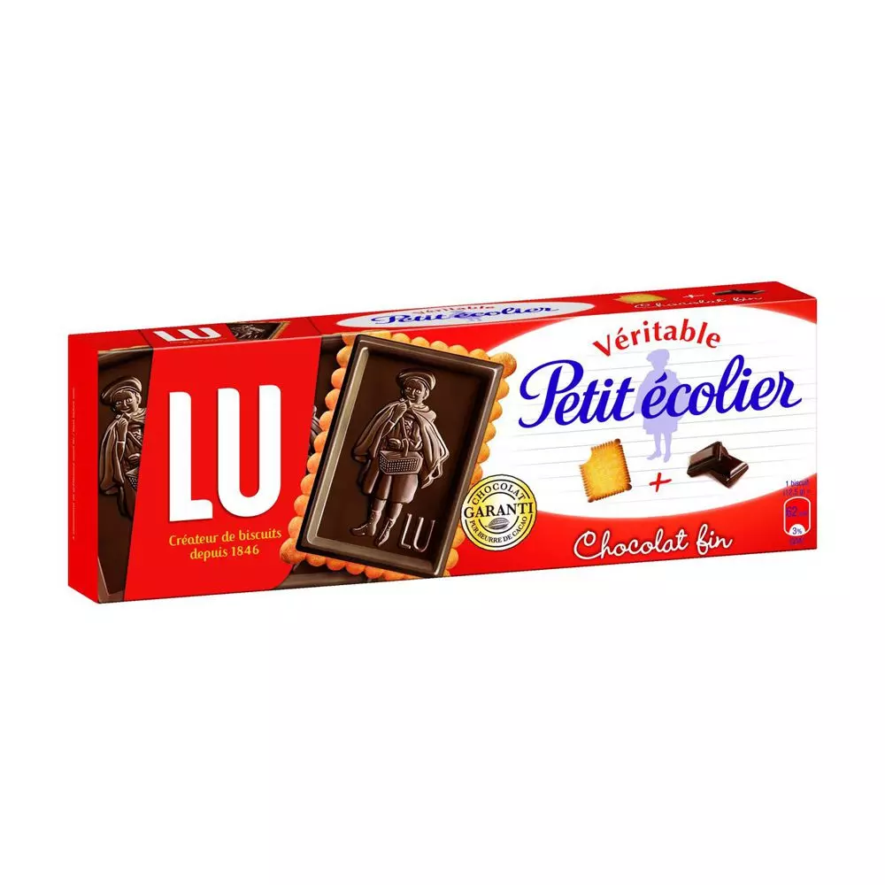 LU PETIT ECOLIER CHOCOLAT NOIR 150G 