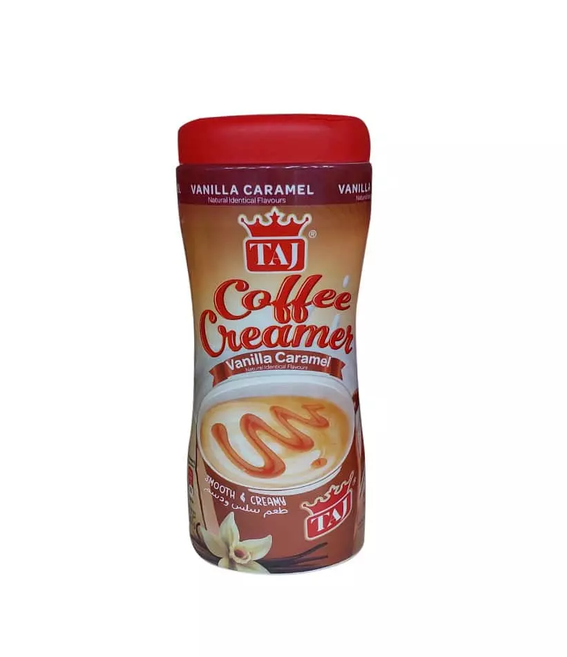 TAJ COFFEE CREAMER VANILLA 425 G