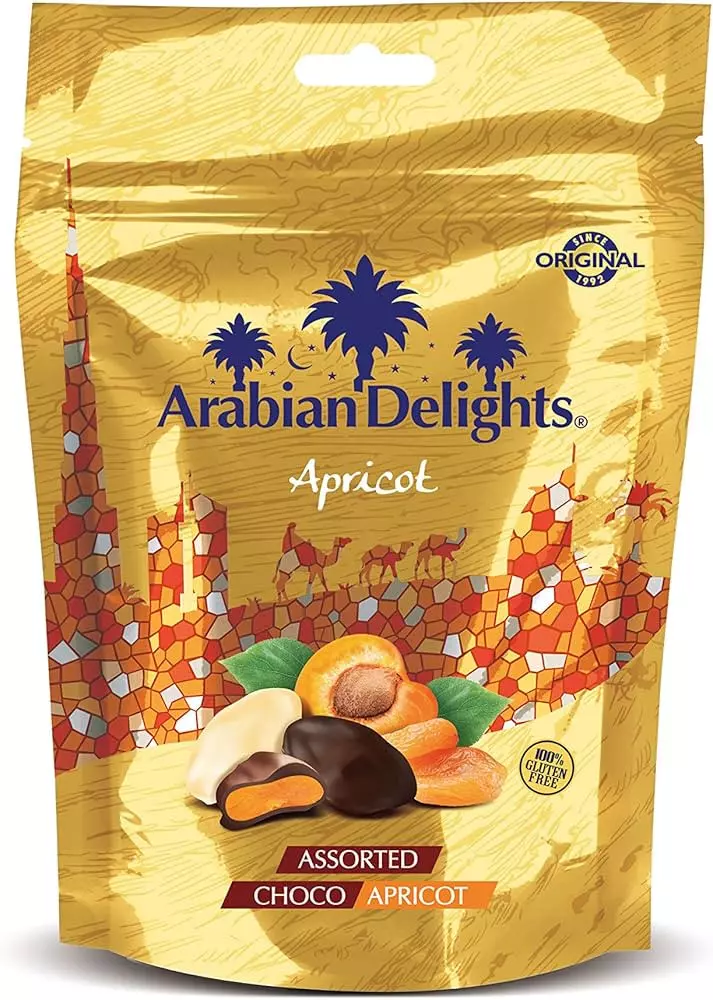 ARABIAN DELIGHT CHOCO APRICOTS 100G 