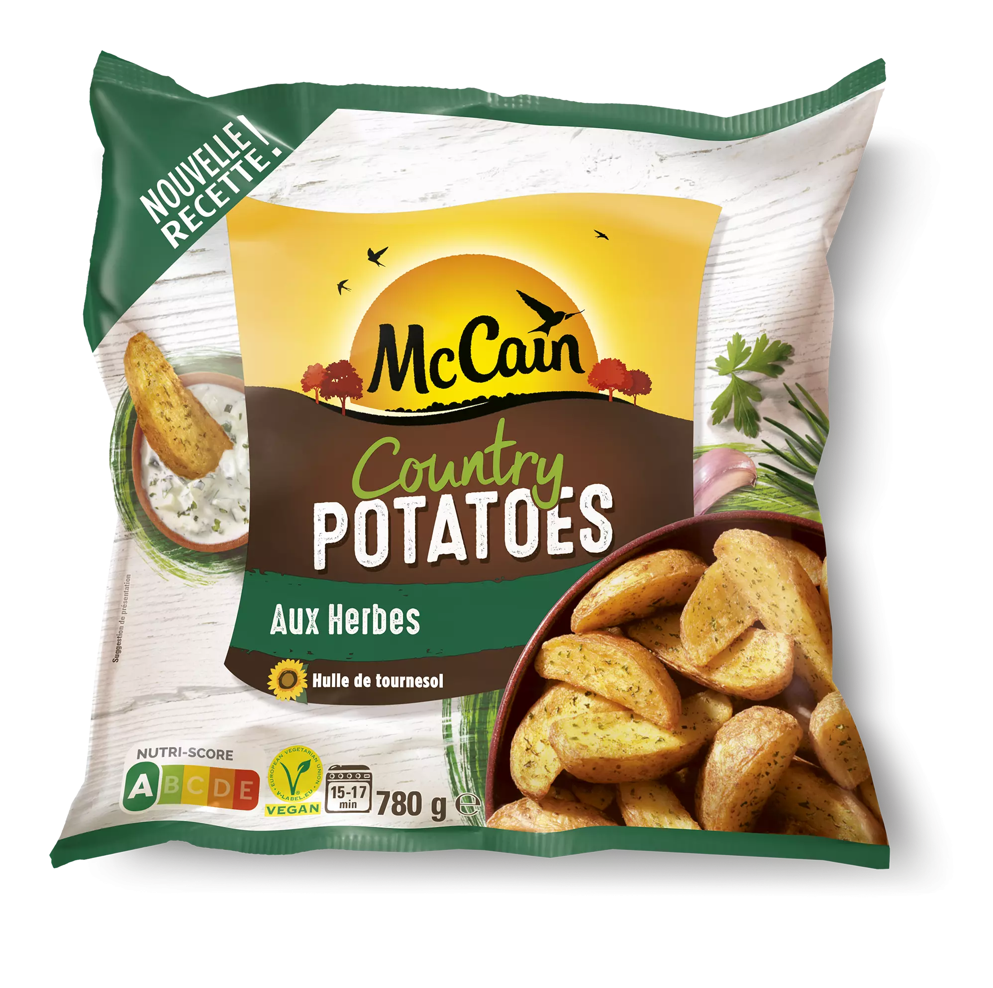 MC CAIN COUNTRY POTATOES 780 G