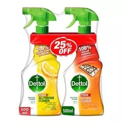 DETTOL KITCHEN+ALL PURPOSE CLEANER 500 ML 25% OFF