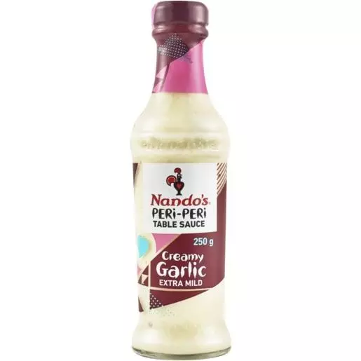 NANDOS GARLIC CREAMY SAUCE 250G 