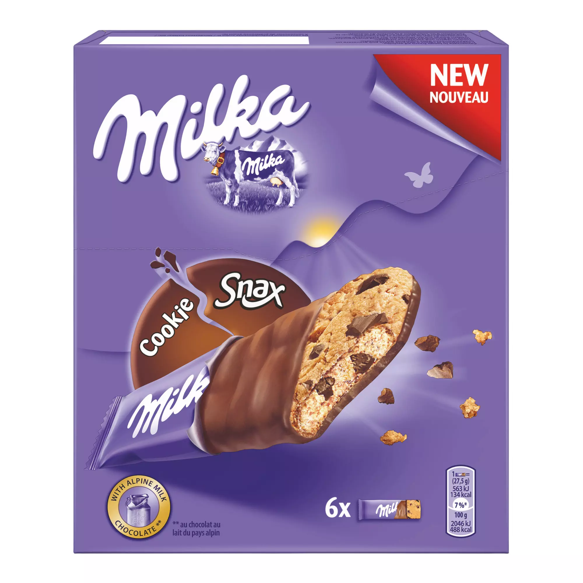MILKA SNAX 165G 