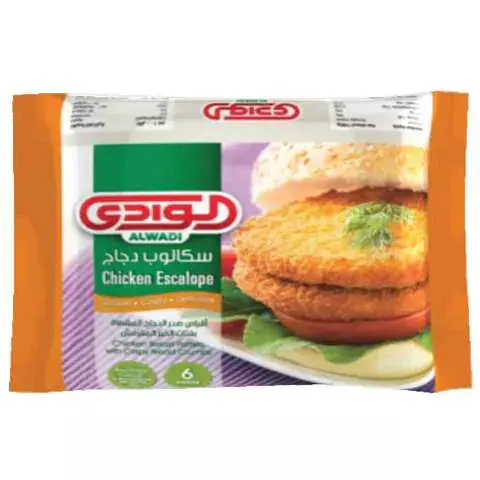 ALWADI CHICKEN ESCALOPE *6 450G