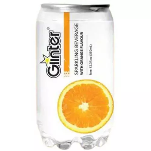 GLINTER SPARKLING WATER ORANGE 350 ML