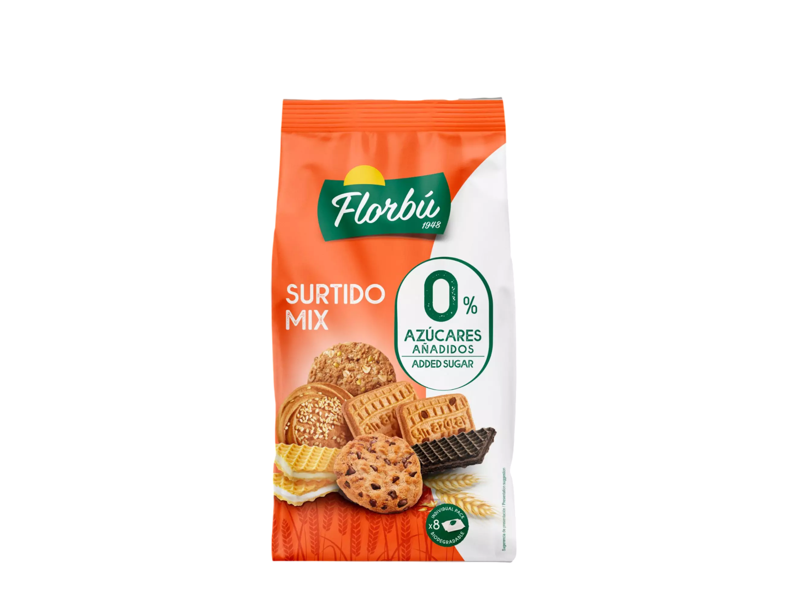 FLORBU MINI COOKIES MIX SF 270 G