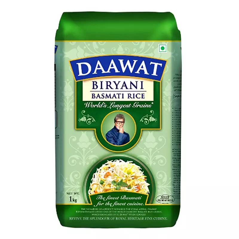  DAAWAT RICE BASMATI 1KG 