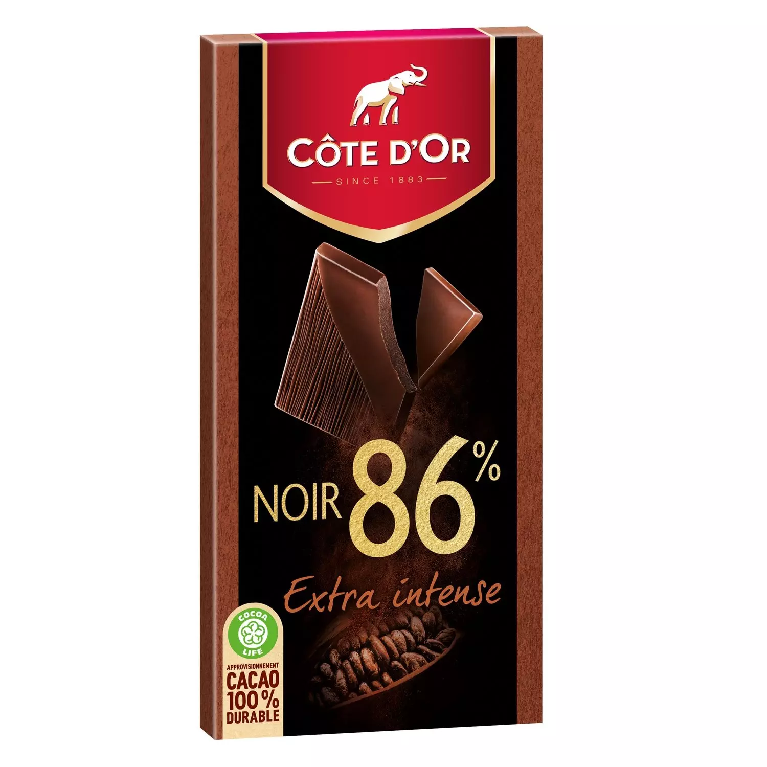 COTE D'OR EXTRA NOIR 86% CACAO 100G 