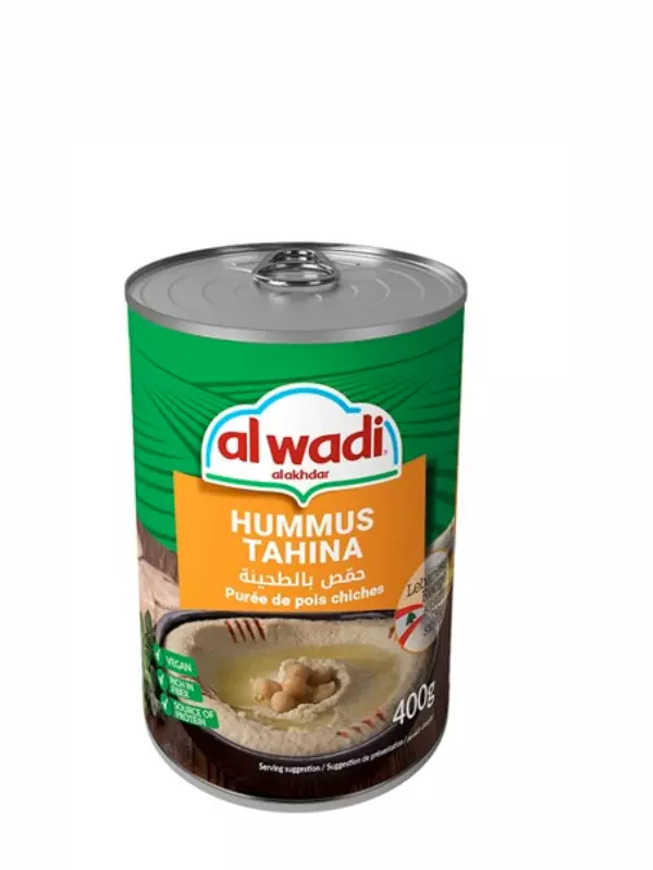 الوادي الاخضر حمص بطحينة 400غ 