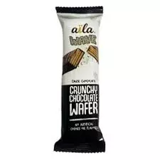 AILA WAVE CRUNCHY DARK CHOCOLATE WAFER SF 40 G